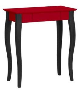 Písací stôl LILLO 65x40cm Čierne nohy / červená
