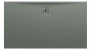 Sprchová vanička obdĺžniková Laufen PRO 160x90 cm liaty mramor sivá H2119500790001