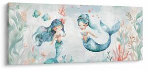 Obraz - Morské panny (120x50 cm)