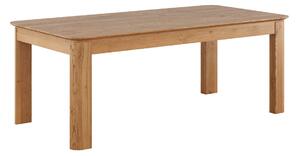 Stôl, dub, farba prírodný dub, séria Divisione, rozmer 100 x 200 cm