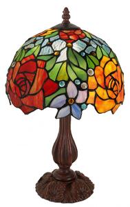 Tiffany stolová lampa 42*Ø25 FLORAL