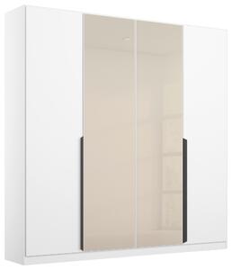 SKRIŇA S OTOČNÝMI DVERAMI, biela, šampanská, 181/210/54 cm Rauch Möbel - Online Only zostavy, Online Only
