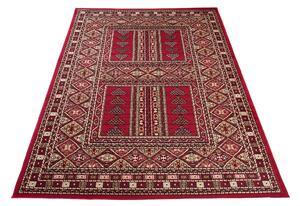 TA Koberec J930A RED EUFRAT BLX Červený Obdĺžnikový Rozmer: 70X140 cm
