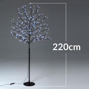 Svietiace stromček čerešňový kvet s 220LED 220 cm výška / vonkajšia prevádzka