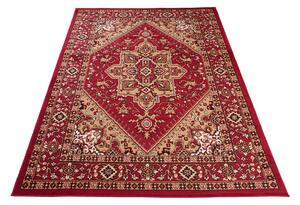 TA Koberec L612A RED EUFRAT BLX Červený Obdĺžnikový Rozmer: 120x170 cm