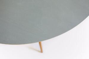Okrúhly stôl TRIAD Dmr. 105 cm x výška 75 cm - jaseň / sivá