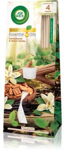 Air Wick Essential Oils Sandalwood & Warm Vanilla aróma difuzér s náplňou 30 ml