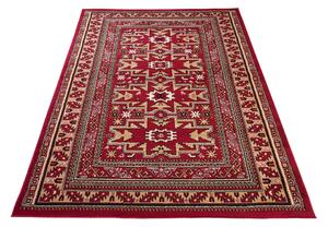 TA Koberec 9162A RED EUFRAT BLX Červený Obdĺžnikový Rozmer: 70X140 cm