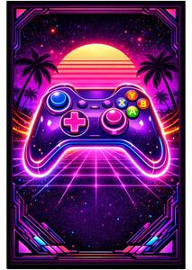 Protišmykový herný koberec Retro Pad