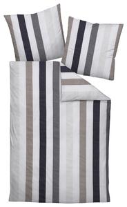 POSTEĽNÁ BIELIZEŇ, makosatén, sivá, 135/200 cm Janine - Online Only bytové doplnky, Online Only