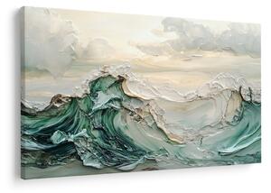 Obraz - 3D abstrakcie mora (90x60 cm)