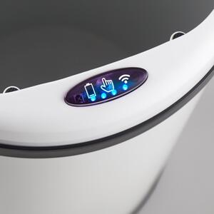 Odpadkový koš automatický senzor 30 litrov biela