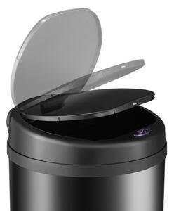 Odpadkový koš automatický senzor 30 litrov čierna