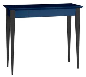 Stôl MIMO - 65x40cm Biele nohy / námornícka modrá