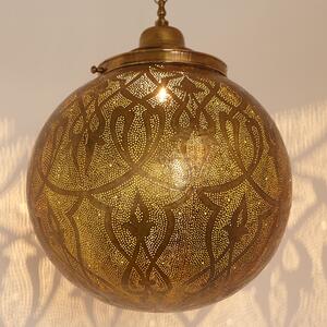 Luxusná mosadzná lampa Taj