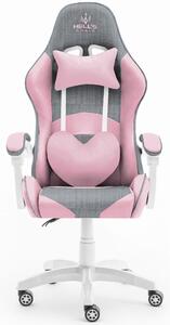 Hells Herné kreslo Hell's Chair Rainbow Pink Grey Mesh