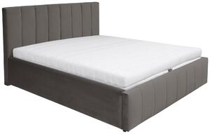 ČALÚNENÁ POSTEĽ, 180/200 cm, sivá MID.YOU - Online Only zostavy, Online Only