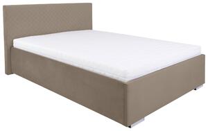 ČALÚNENÁ POSTEĽ, 120/200 cm, béžová MID.YOU - Online Only zostavy, Online Only