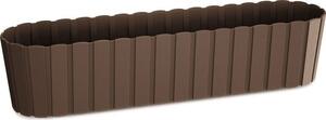 Kvetináč BOARDEE Case 587x144x130 mm, hnedý
