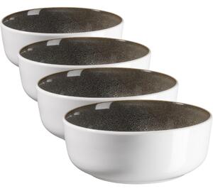 Mäser Súprava misiek Lunaria Brown 15,5 cm, 4 ks, 15,5 cm