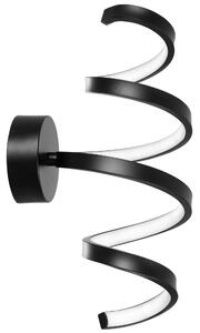 TooLight Nástenná lampa LED SPRING APP826-W matne čierna
