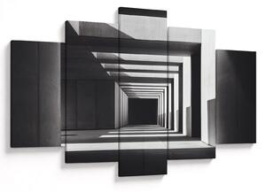 Obraz - Štvorcový tunel (150x105 cm)