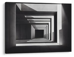 Obraz - Štvorcový tunel (70x50 cm)