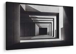 Obraz - Štvorcový tunel (90x60 cm)
