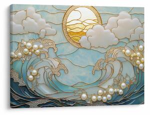 Obraz - 3D perly v oceáne (70x50 cm)