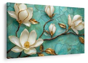 Obraz - 3D magnólia (90x60 cm)