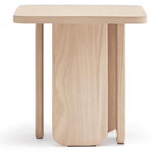 MUZZA Odkladací stolík arq 48 x 48 cm prírodný