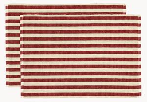 Bavlnené prestierania Statement Stripe, 2 ks