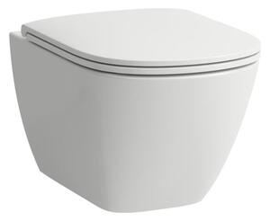 WC s doskou softclose závesné Laufen Lua so zadným odpadom H8660800000001