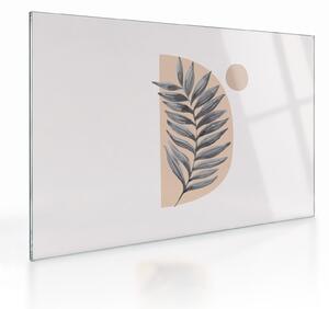 Sklenený obraz - Ilustrovaný list N⁰1 (70x50 cm)