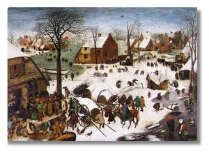 Obraz Pieter Bruegel st. – Sčítanie ľudu v Betleheme - S (40x30cm) 49€