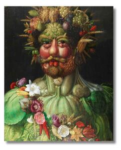 Obraz Arcimboldo - Vertumnus (cisár Rudolf II.) - L (70x50cm) 69€