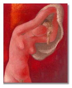 Obraz Mikuláš Galanda - Zobliekajúca sa žena - S (40x30cm) 49€