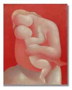 Obraz Mikuláš Galanda - Ružová madona - S (40x30cm) 49€