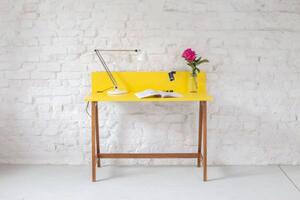 LUKA Písací stôl 110x50cm modrý