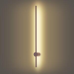 Brilagi - LED vonkajšie nástenné svietidlo AURA LED/20W/230V 3000K IP54 97 cm hnedé CRI 90
