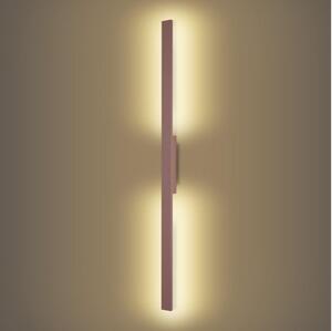 Brilagi - LED vonkajšie nástenné svietidlo LUNA LED/24W/230V 3000K IP65 100 cm hnedé CRI 90