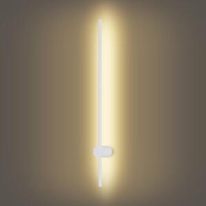 Brilagi - LED vonkajšie nástenné svietidlo AURA, 20 W, 230 V, 3000 K, IP54, 97 cm, biela, CRI 90