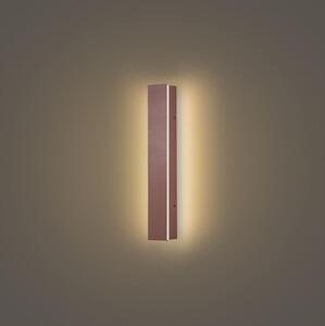 Brilagi - vonkajšie nástenné LED svietidlo LINEAR LED/8W/230V 3000K IP65 30 cm hnedé CRI 90
