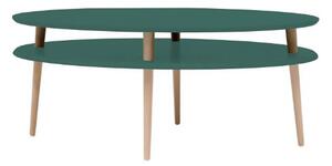 OVO HIGH Konferenčný stolík š 110 x d 70 cm - zelený