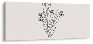 Obraz - Lúčny kvet N⁰1 (120x50 cm)