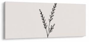 Obraz - Lúčny kvet N⁰2 (120x50 cm)