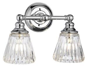 Quintiesse QN-KEYNES2-BATH-LED Kúpeľňové nástenné svietidlo KEYNES 2xG9/3W/230V IP44, leštený chróm