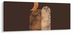 Obraz - Oranžové oblúky N⁰2 (120x50 cm)