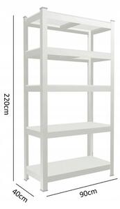 Regál LINE GWI0629 90x220x40 cm