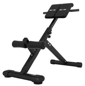 Gorilla Sports Hyperextenzná lavička skladacia, čierna